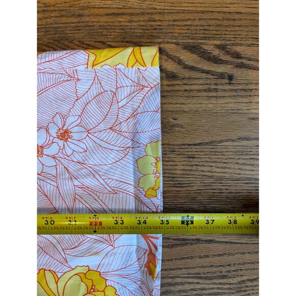 Le Chateau White Yellow Floral Y2K Strappy Mini Dress  Women's Size XS - Picture 9 of 10